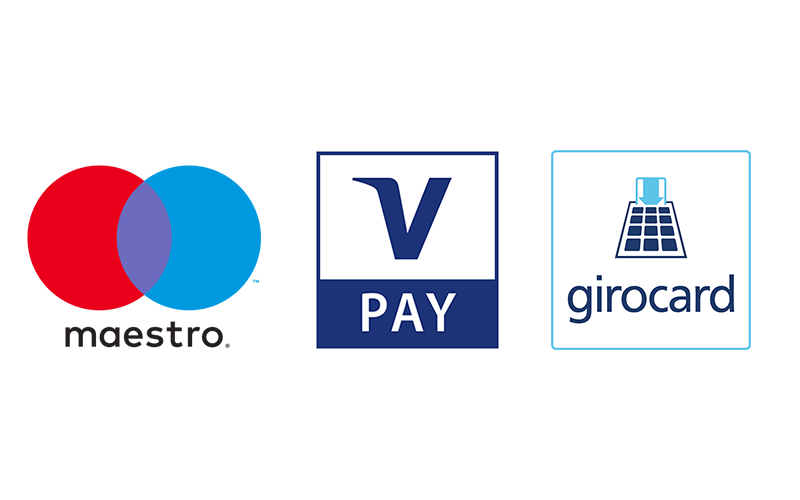 Maestro/V PAY oder girocard