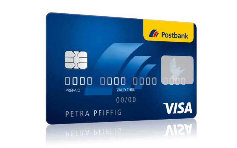 Giro basis - Auf Wunsch: Visa card Prepaid