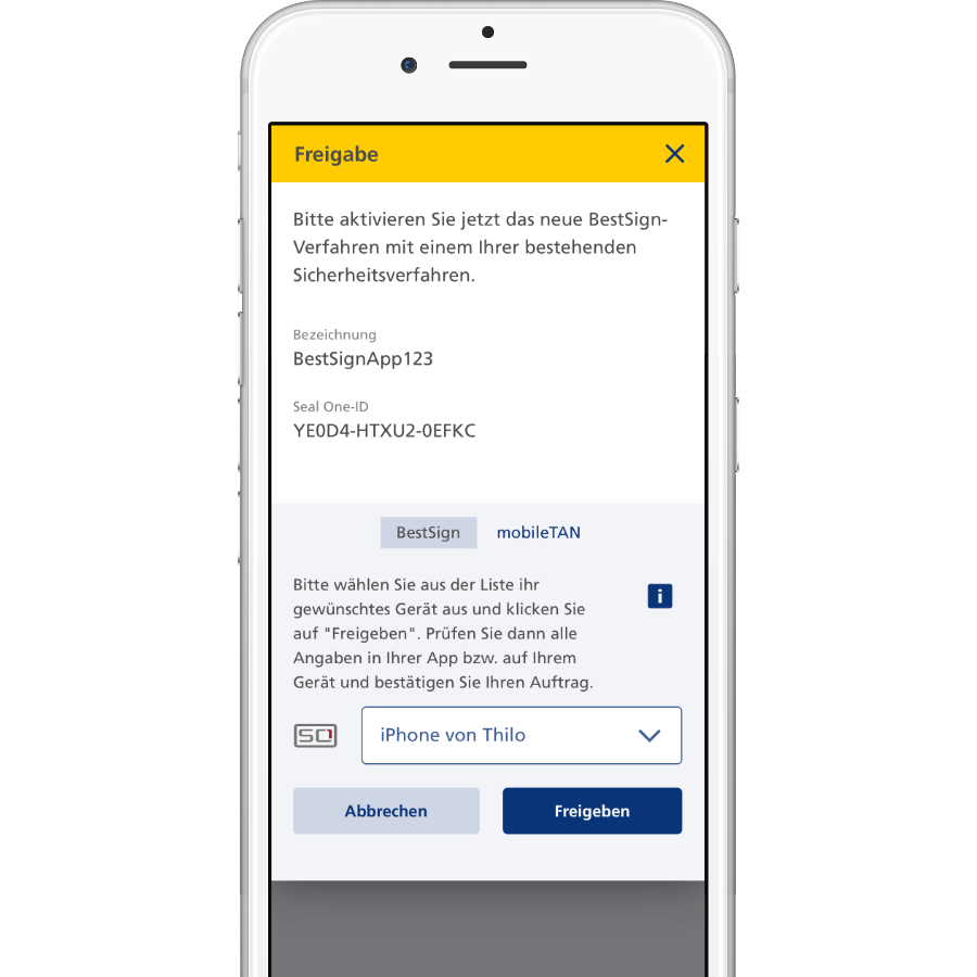 Neue BestSign App mit altem BestSign-Verfahren sofort aktivieren
