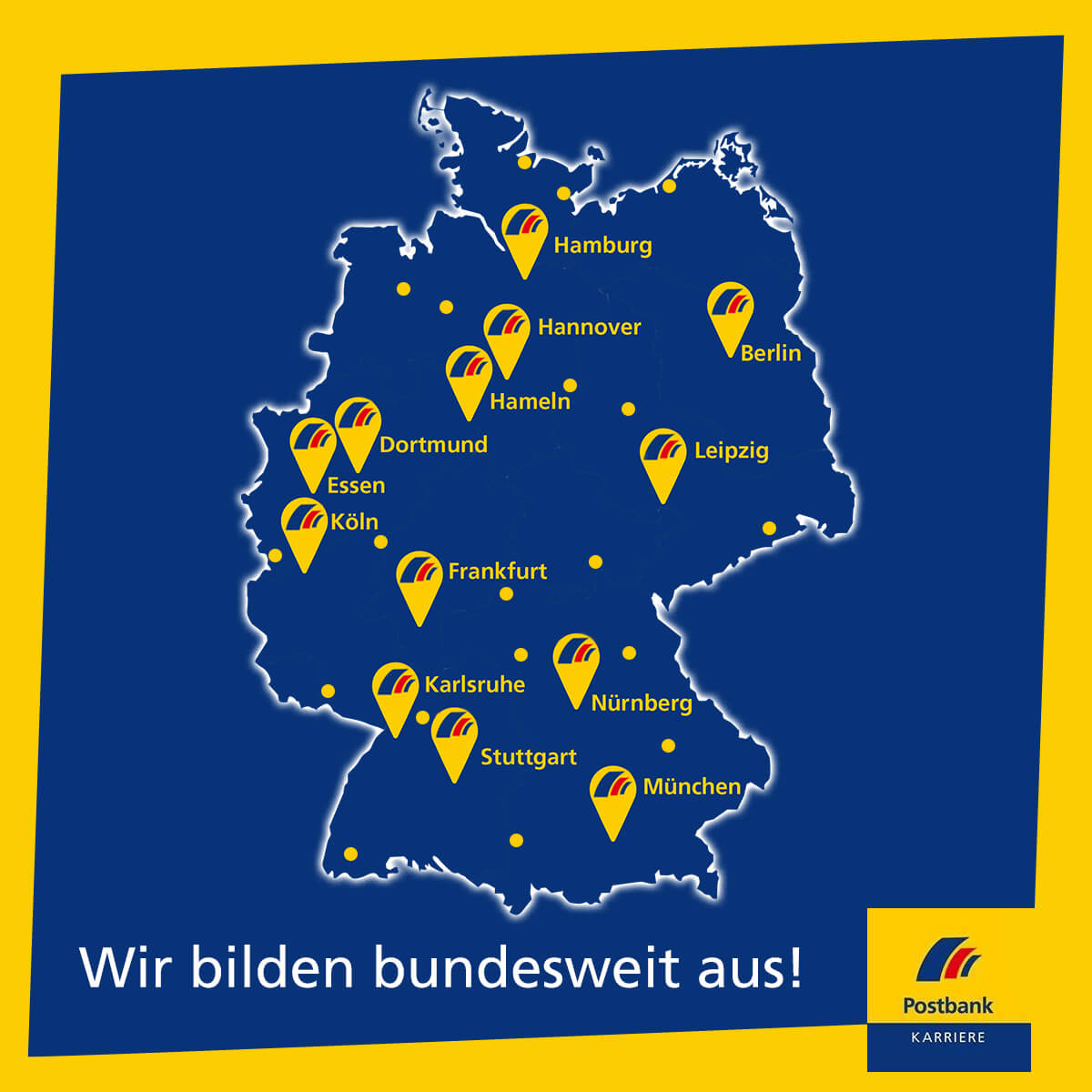 Unsere Ausbildungsregionen