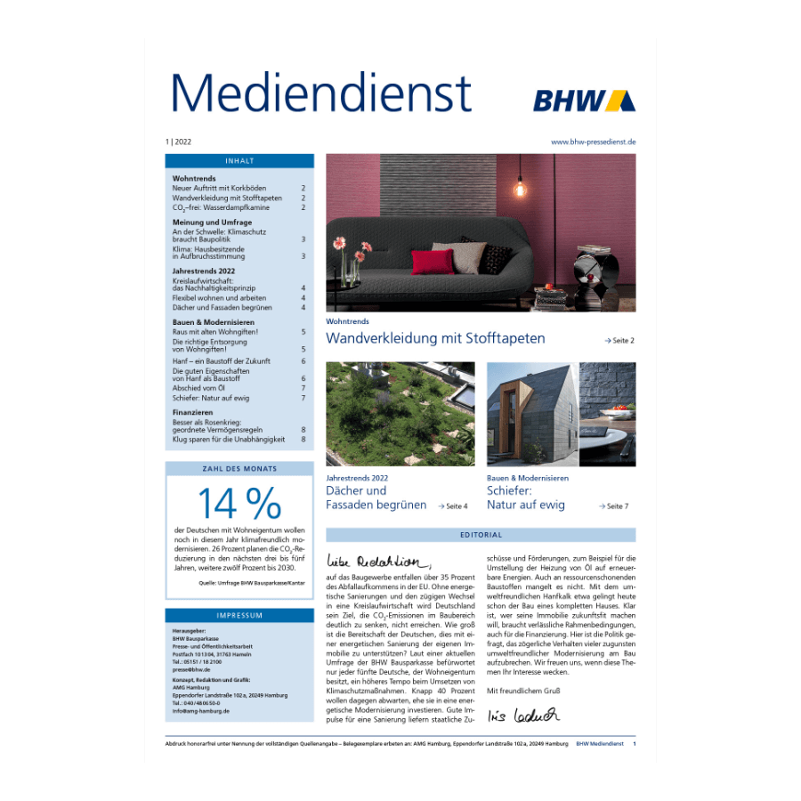 BHW Mediendienst 1/2022