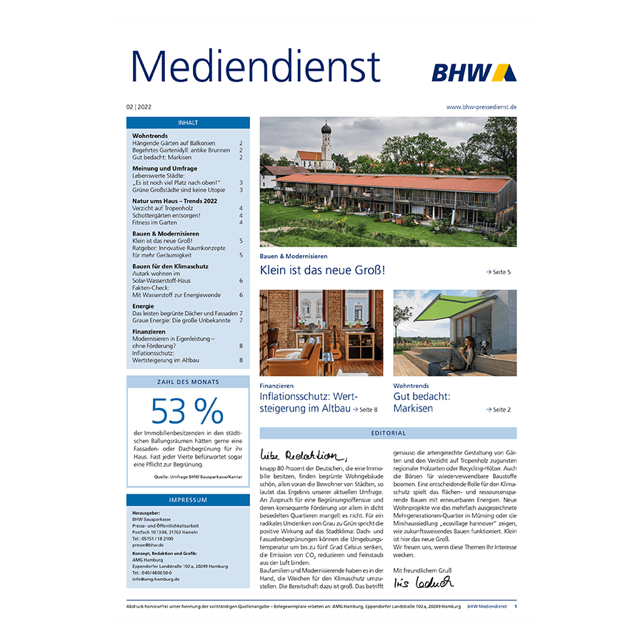 BHW Mediendienst 2/2022