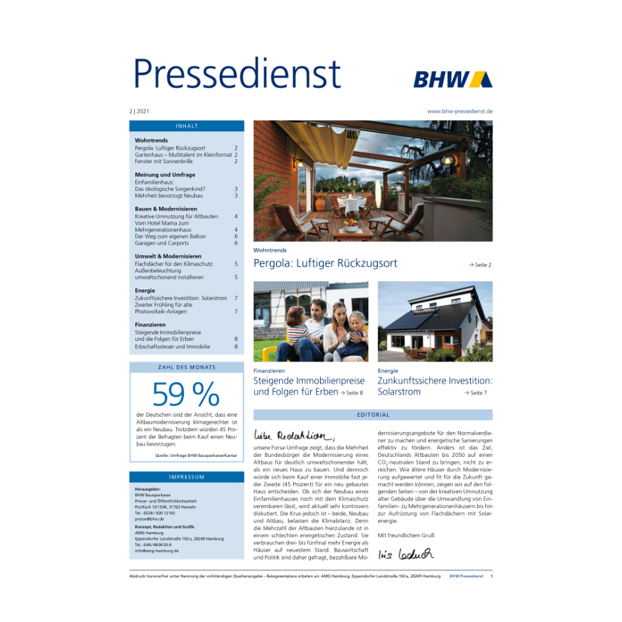 BHW Pressedienst 2/2021